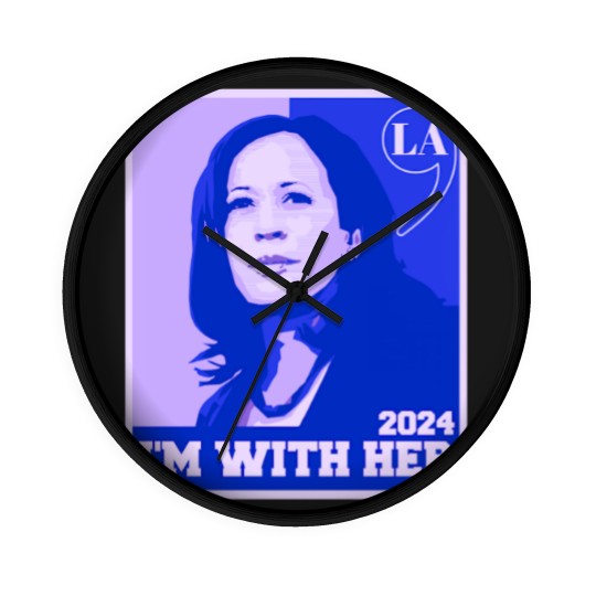 Discover Kamala-Harris - Kamala Harris - Wall Clocks