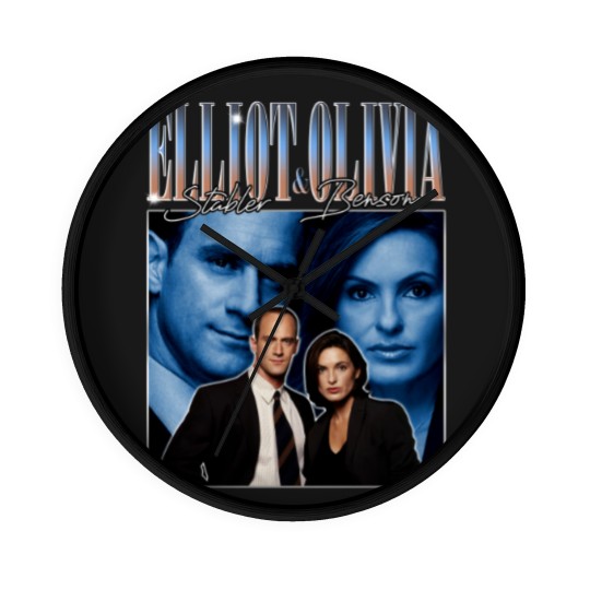 Discover Elliot Stabler Olivia Benson Wall Clocks, Law And Order SVU