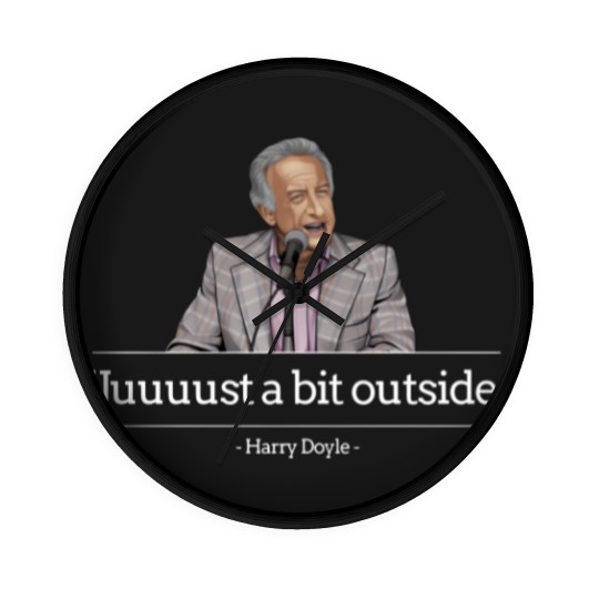 Discover Juuuust a bit outside - Harry Doyle Major League Wall Clocks