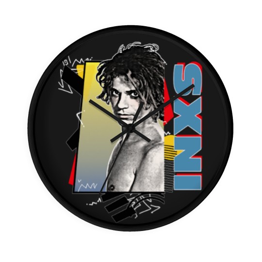Discover Retro 80s Styled INXS Wall Clocks
