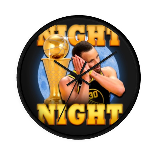 Discover Night Night Curry Wall Clocks