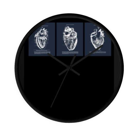 Discover Anatomy Of Human Heart Wall Clocks