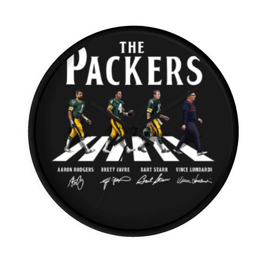 Discover The Packers Abbey Road Signature Wall Clocks