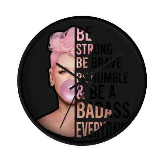 Discover P!nk Be Strong Wall Clocks, Trustfall Album Wall Clocks, Pink Singer Tour Wall Clocks, Summer Carnival 2024