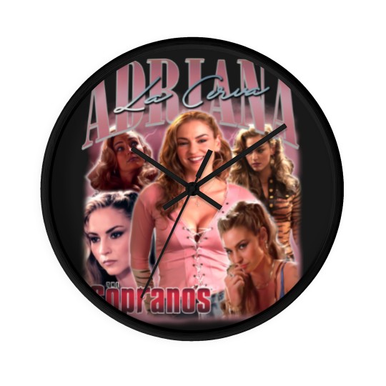 Discover Adriana La Cerva Wall Clocks, The Sopranos Wall Clocks, Adriana La Cerva Wall Clocks, Drea de Matteo Wall Clocks