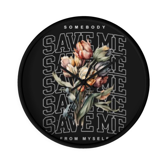 Discover Somebody Save Me From Myself Jelly Roll Wall Clocks,  Western Graphic