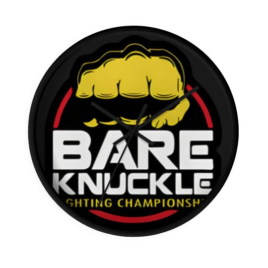 Discover Bare Knuckle Fighting Championship Wall Clocks