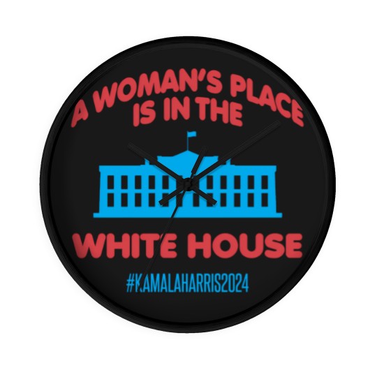 Discover kamalaa harris White House 2638 Wall Clocks