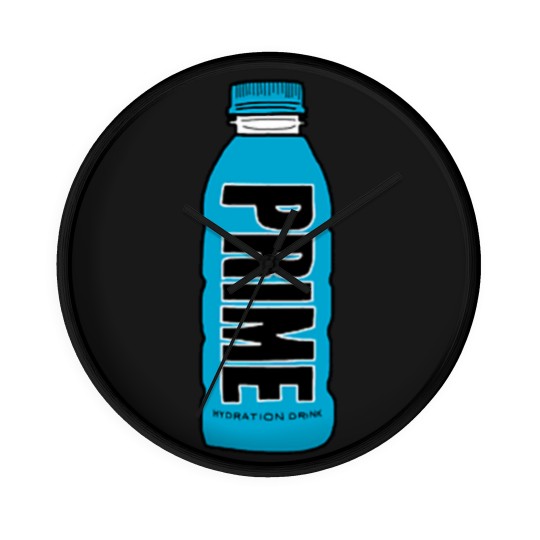 Discover KSI and Logan Paul Prime Hydration Drink blue raspberry Active Wall Clocks