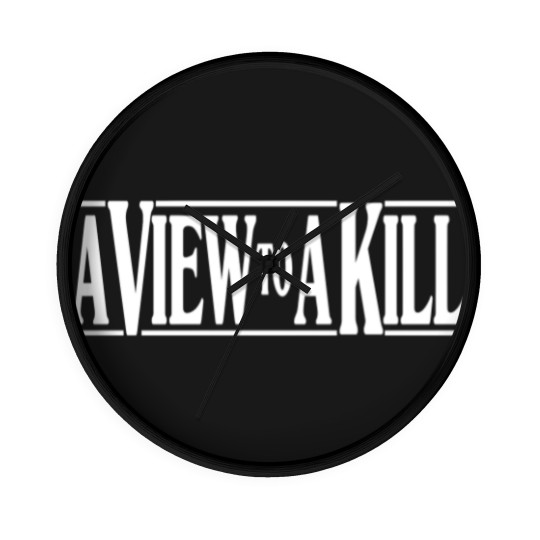 Discover A View To A Kill Wall Clocks