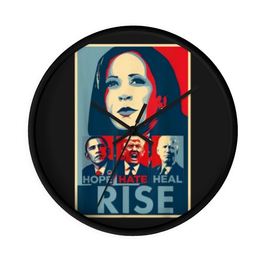 Discover Hope Hate Heal Rise - Wall Clocks