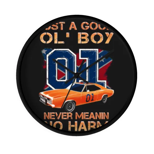 Discover Good ol boy School Dukes of Hazzard 210 Wall Clocks