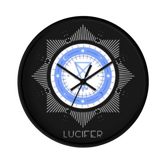 Discover Lucifer sigil seal Morning Star - Lucifer - Wall Clocks
