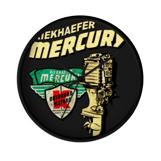 Discover Mercury vintage Outboard Motors - Mercury - Wall Clocks