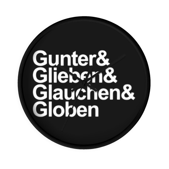 Discover Gunter Glieben Glauchen Globen Wall Clocks