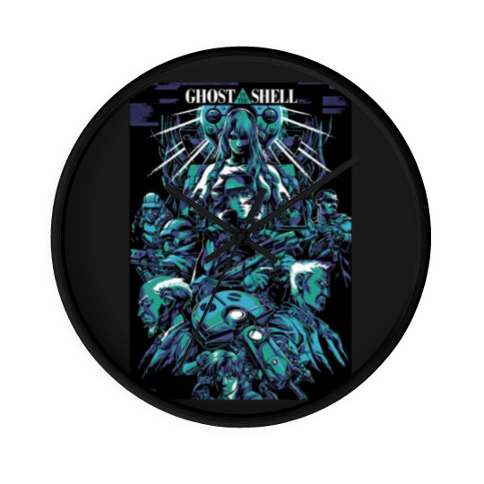 Discover Ghost In The Shell Wall Clocks