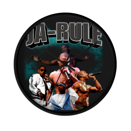 Discover Ja Rule Wall Clocks, |Ja Rule Hiphop RnB Rapper Wall Clocks