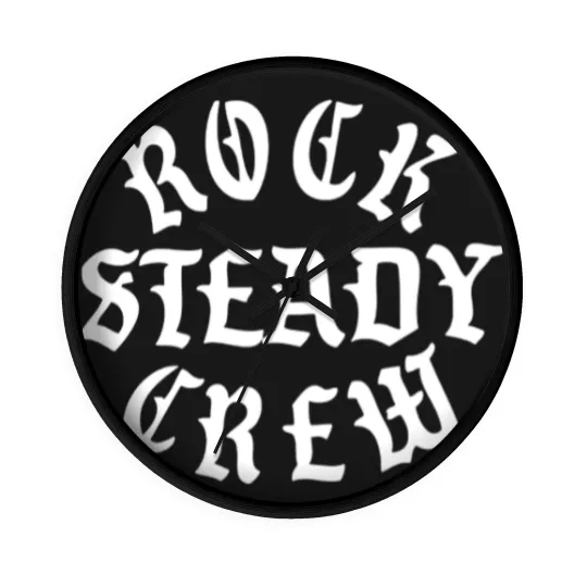 Discover Rock Steady Crew Wall Clocks