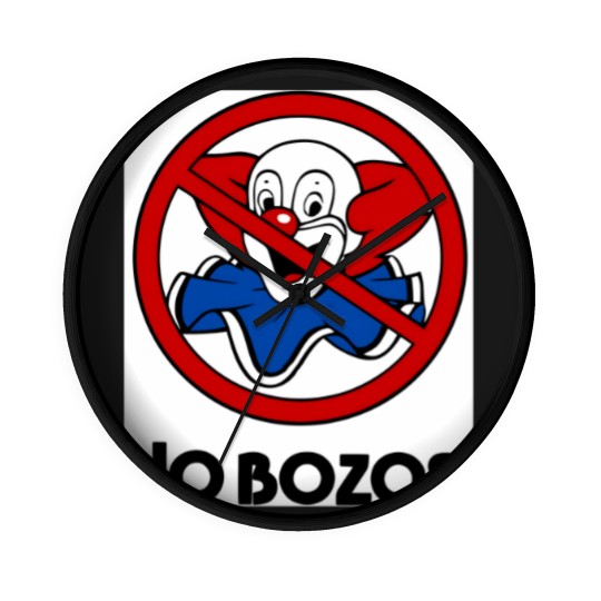 Discover NO BOZOS Wall Clocks