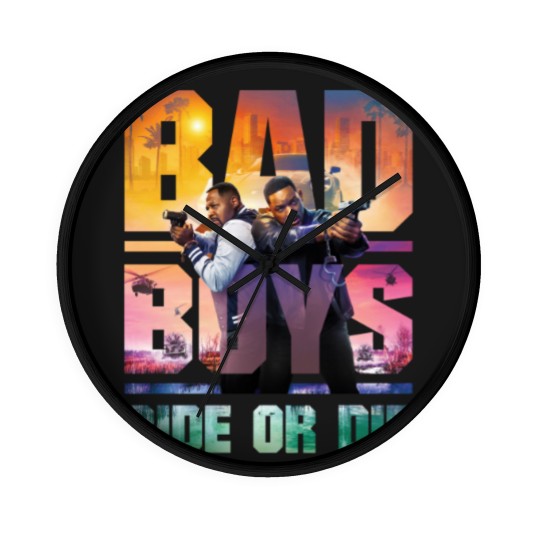 Discover Bad Boys Ride or Die (2024) Movie Wall Clocks, Bad Boys 4 Wall Clocks