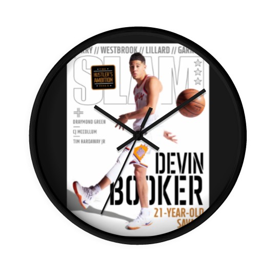 Discover Devin Booker SLAM Poster Wall Clocks, Devin Booker Magazine Wall Clocks