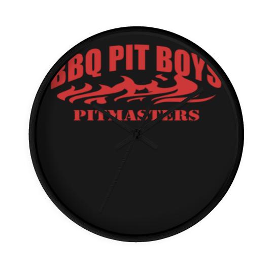 Discover Bbq Pit Boys Pitmasters  Logohellip Wall Clocks