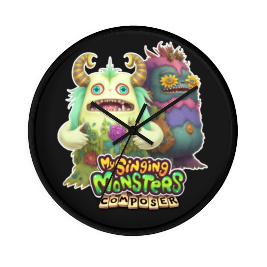 Discover my singing monsters, rare wubbox, my singing monsters monsters, my singing monsters wubbox Wall Clocks
