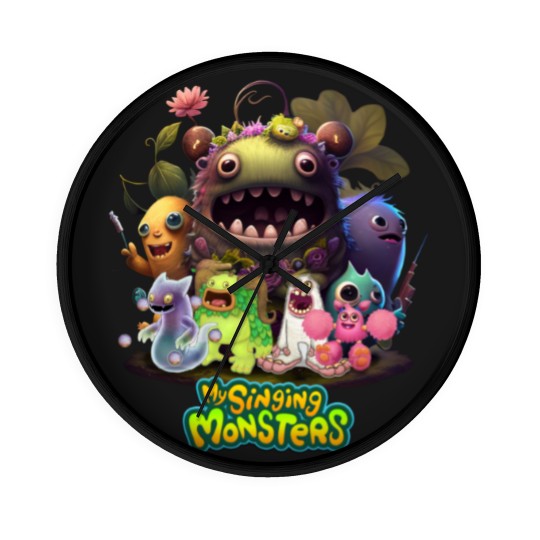 Discover my singing monsters, rare wubbox, my singing monsters monsters, my singing monsters wubbox Wall Clocks