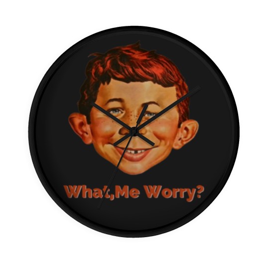 Discover alfred e neuman Wall Clocks