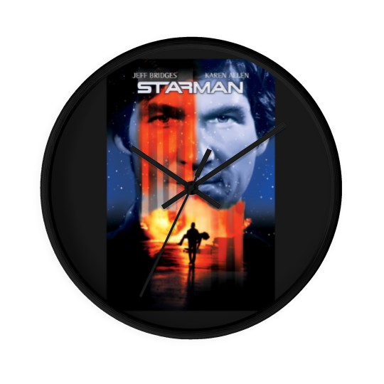 Discover Starman - Jeff Bridges Fitted V-Neck Wall Clocks