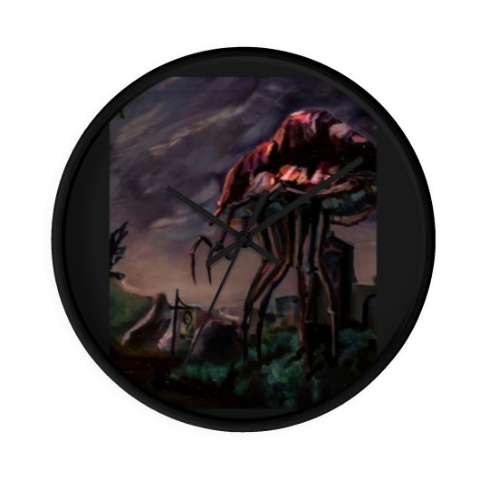 Discover Morrowind - Silt Strider Graphic Wall Clocks