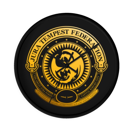 Discover Jura Tempest Federation Seal (1) Wall Clocks