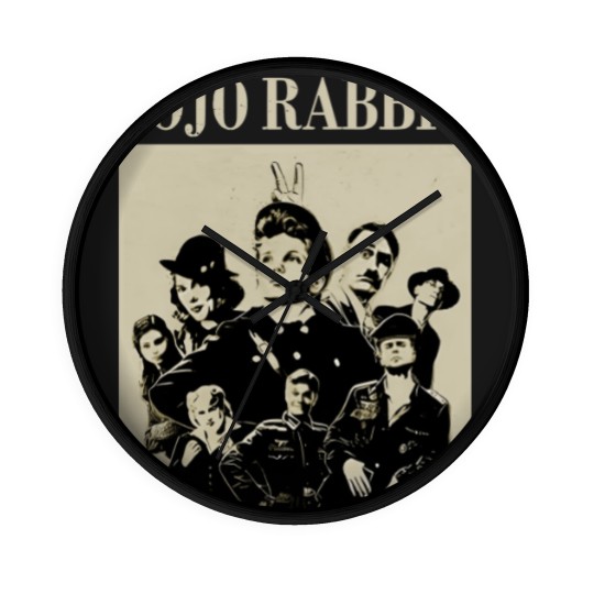 Discover Jojo Rabbit Movie Wall Clocks, Jojo Rabbit Wall Clocks, Jojo Rabbit Vintage Wall Clocks