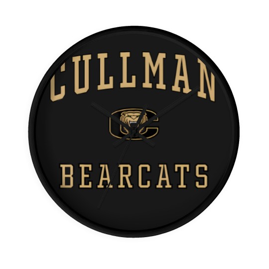 Discover cullman high school bearcats c1 Wall Clocks