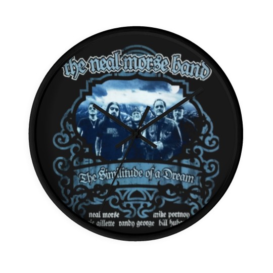 Discover THE NEAL MORSE BAND Wall Clocks