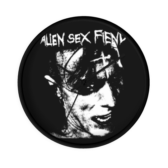 Discover alien fiend Wall Clocks