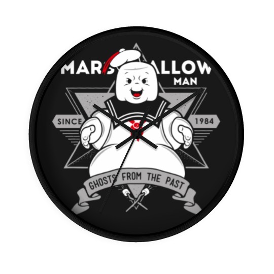 Discover Marshmallow Man Wall Clocks