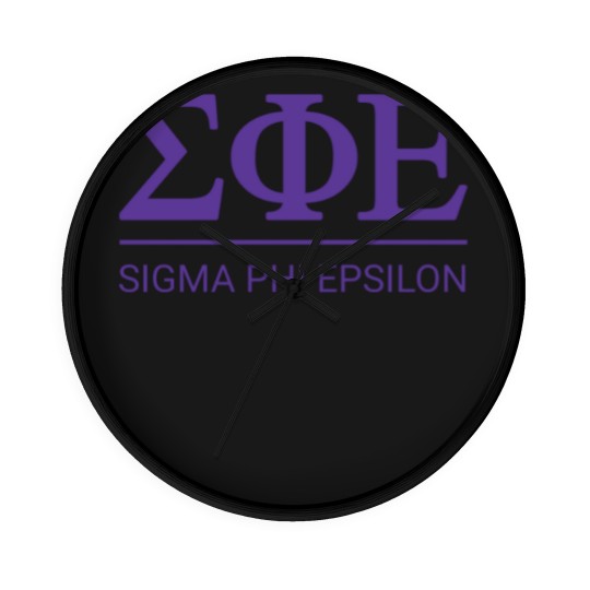 Discover Sigma Phi Epsilon | Badge Wall Clocks