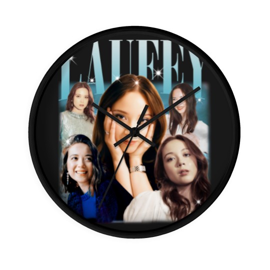 Discover Laufey, Laufey Wall Clocks, Laufey Wall Clocks, Laufey Musician Singer Tees, Retro Laufey Gift