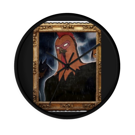 Discover Lostreak Chicken Graphic Wall Clocks