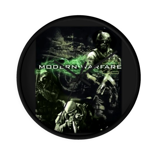 Discover 2009 Call of Duty Modern Warfare 2 IW Promo Vintage Y2K Wall Clocks