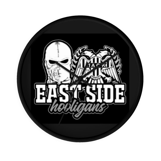 Discover Paok East Side Hooligans Wall Clocks