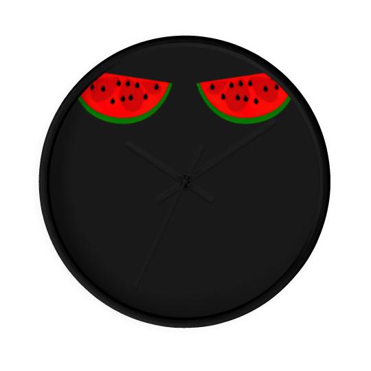 Discover Juicy Watermelon Boobs Wall Clocks, Fruit Boobs Wall Clocks