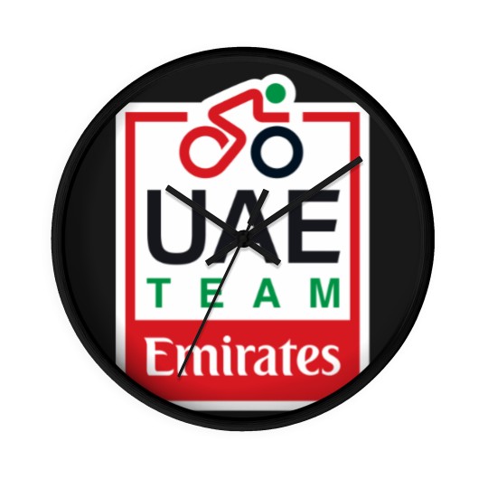 Discover UAE Team Emirates Pro Cycling Team uci world tour uae tour cycling 2023 Wall Clocks
