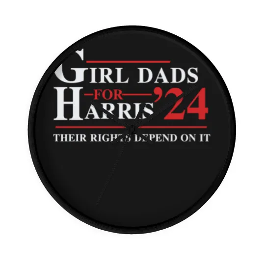 Discover Girl Dads for Harris Wall Clocks
