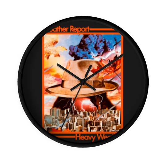 Discover Heavy Weather by Weather Report Wall Clocks