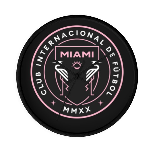 Discover inter miamii CF MLS Wall Clocks