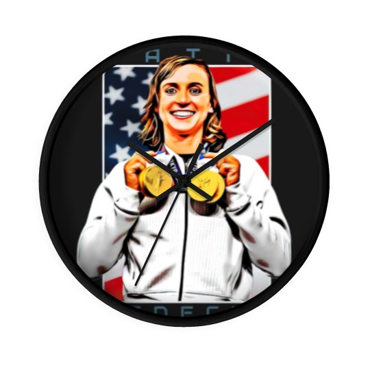 Discover Katie Ledecky The Hero - Athlete - Wall Clocks