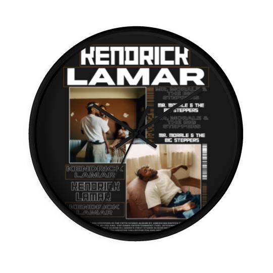 Discover Kendrick Lamar Wall Clocks, Kendrick Lamar Rap Merch, Kendrick Lamar Merch