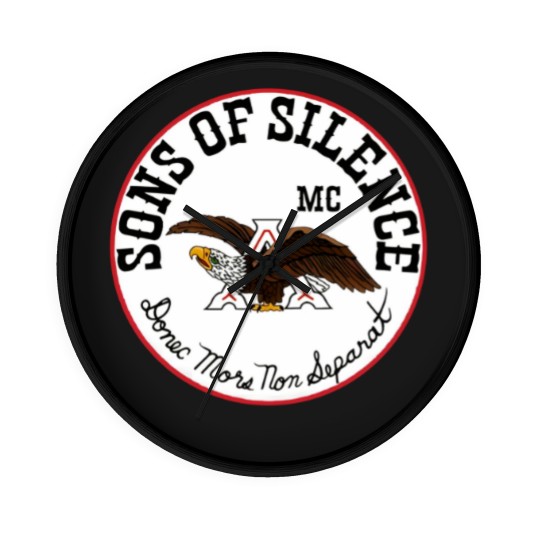 Discover Sons Of Silence MC Wall Clocks